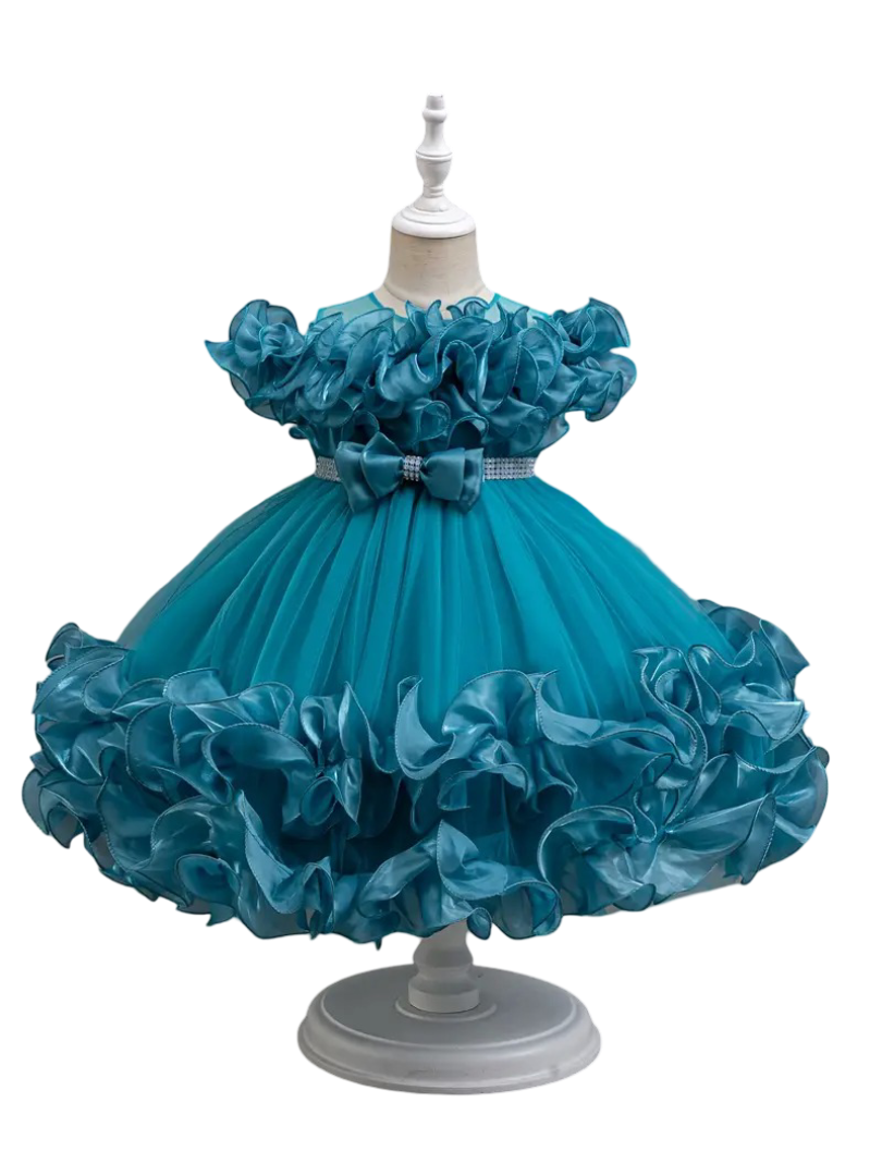 Bow Chic Girls' Princess Dress