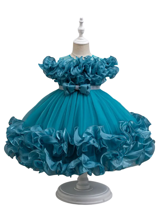 Bow Chic Girls' Princess Dress