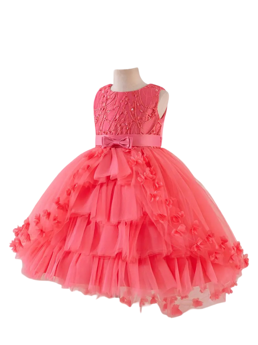 Mesh Splicing Princess Dress